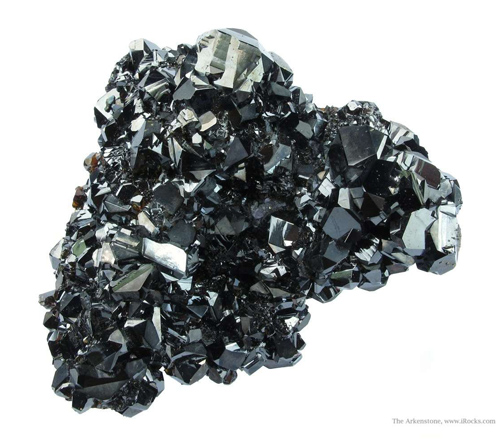 Lustrous Sphalerite Crystal Cluster from Rosiclare Level, South-End, Denton Mine, Harris Creek, Hardin Co., Illinois