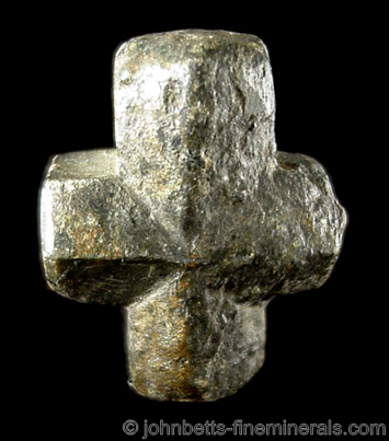 Stauolite Perfect Cross from Marble, Cherokee County, North Carolina