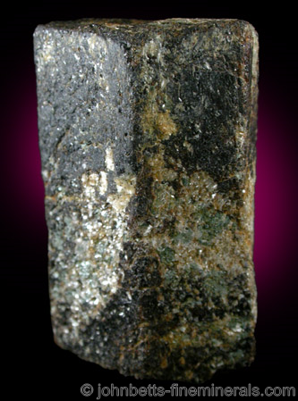 Single Staurolite Crystal from Delaware County, Pennsylvania