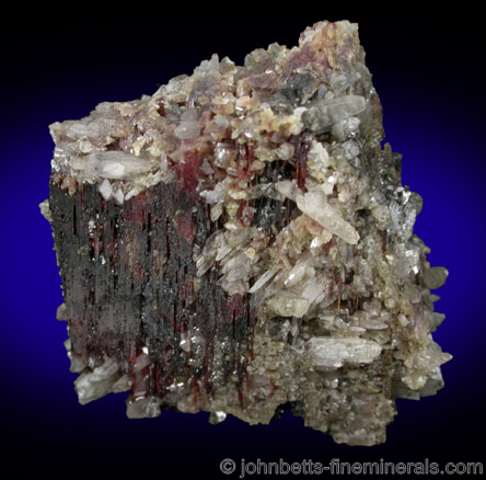 Stolzite with Huebnerite from Black Pine Mine, Flint Creek Valley, Granite County, Montana