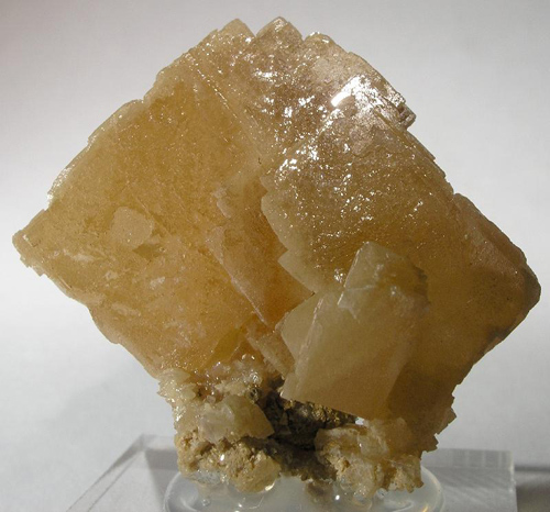 Exceptional Large Stolzite Crystal from St Lucie Mine, St Léger-de-Peyre, Marvejols, Lozère, Languedoc-Roussillon, France
