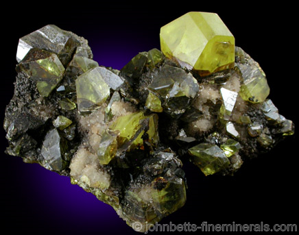 Textbook Perfect Sulfur Crystal from Cozzodizi, Sicily, Italy