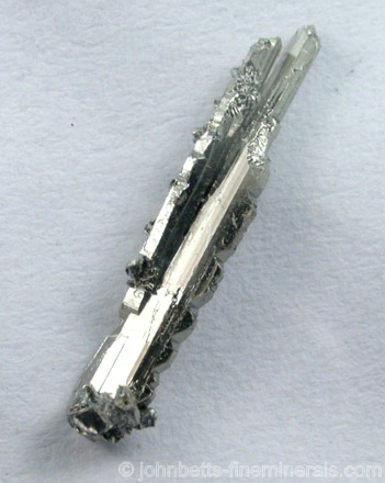 Elongated Skeletal Sylvanite Crystal from Emperor Gold Mine, Vatukoula, Viti Levu, Fiji Islands