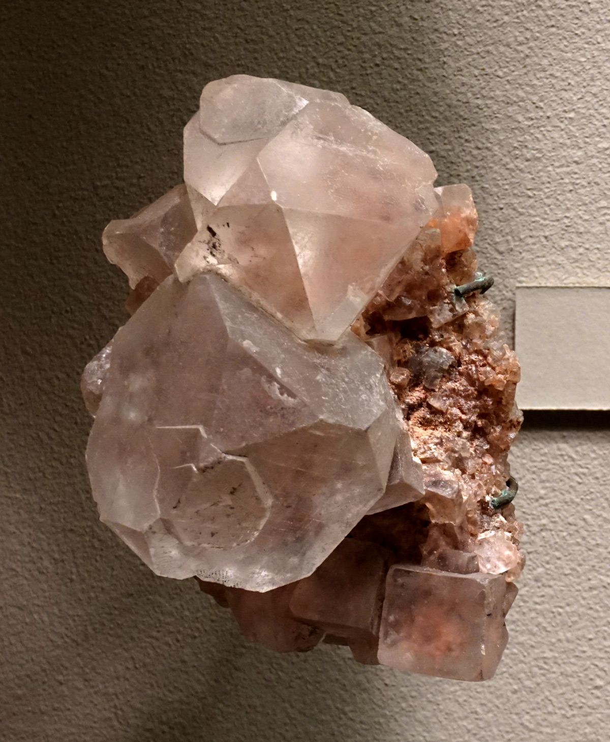 Sharp Sylvite Crystals from Stassfurt, Germany