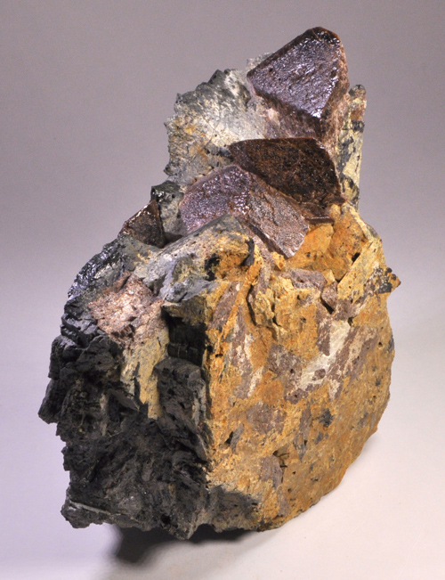 Wedge-Shaped Brown Titanite from Rhein Properly, Amity, Orange Co., New York
