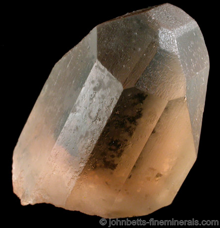 Single Sherry Topaz Crystal from Jos Plateau, Plateau State, Nigeria