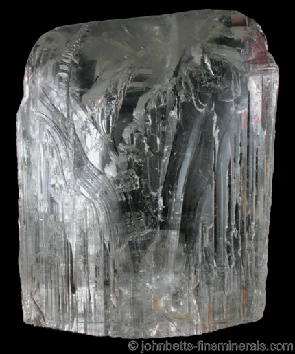 Large White Topaz Crystal from Tres Barras Mine, Teofilo Otoni, Minas Gerais, Brazil