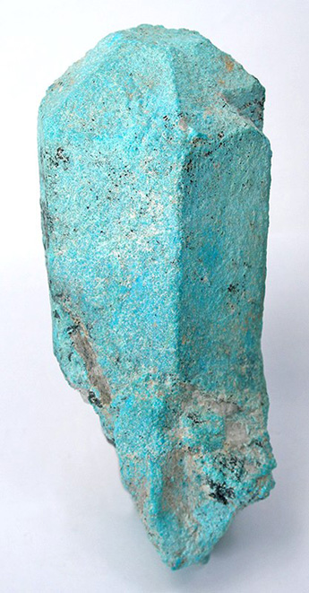 Turquoise Pseudomorph After Apatite from near Nacozari, Sonora, Mexico