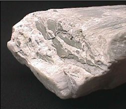 Ulexite Veins from Boron, Kern Co., California