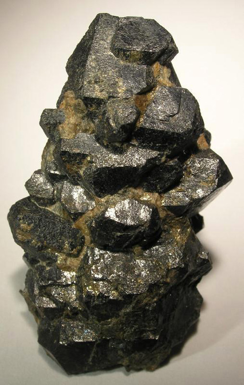 Uraninite Crystal Mass from Chestnut Flats Mine, Spruce Pine, Spruce Pine District, Mitchell Co., North Carolina