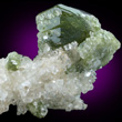Green Uvite with Magnesite