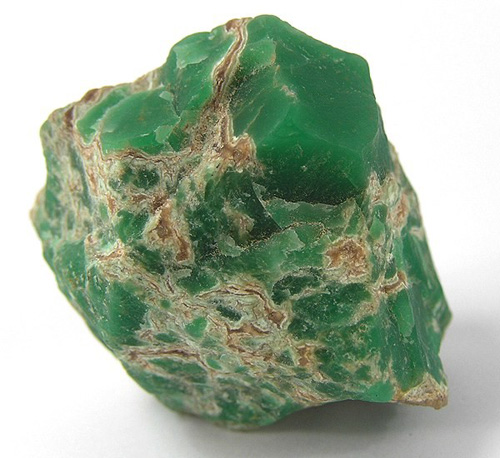Massive Green Variscite from Utahlite claim (Lucin Variscite), Lucin, Lucin District, Pilot Range, Box Elder Co., Utah