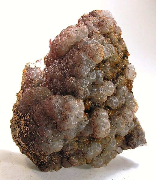 Colorless Botryoidal Willemite from Santa Eulalia District, Mun. de Aquiles SerdÃ¡n, Chihuahua, Mexico