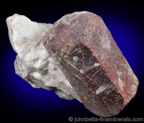 Willemite Var. Troostite Crystal from Sterling Hill Mine, Ogdensburg, Sussex County, New Jersey