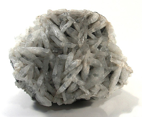 Bladed Witherite Crystal Group from Pigeon Roost Mine, Glenwood, Montgomery Co., Arkansas, USA