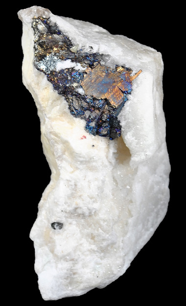 Wurtzite with Seligmannite from Lengenbach Quarry, Imfeld, Binn Valley, Wallis, Switzerland