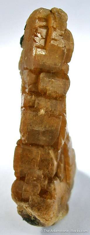 Twisted Long Xenotime Crystal Cluster from Zagi Mountain, Mulla Ghori, Khyber Agency, Federally Administered Tribal Areas (FATA), Pakistan