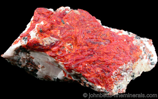Zincite Crystal Cluster from Sterling Mine, Sterling Hill, Ogdensburg, Sussex County, New Jersey