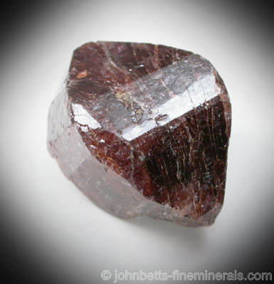 Doubly Terminated Zircon Crystal from Rio do Peixe, Goiás, Brazil